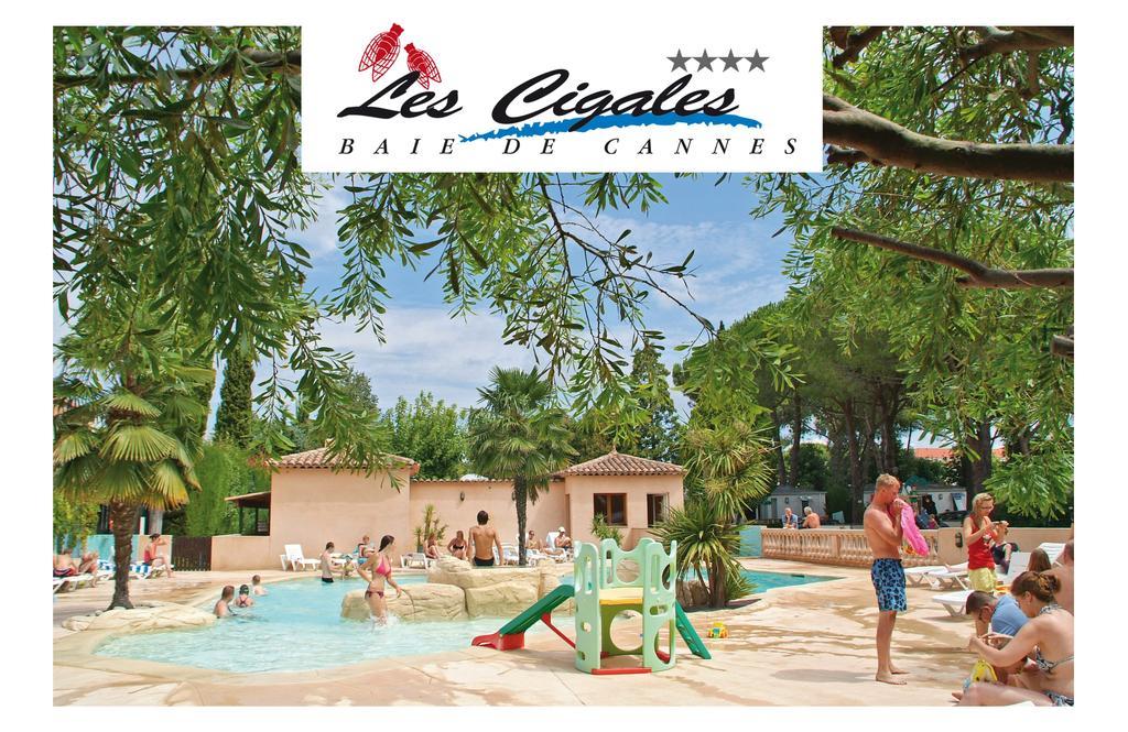 Camping Les Cigales Hotel Mandelieu Exterior foto